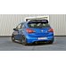 Накладки сплиттеры боковые на задний бампер на Opel Corsa E OPC / VXR